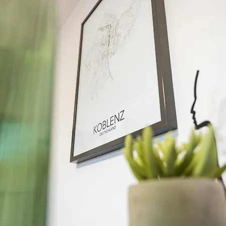 Jawo Koblenz Modern & Zentral, Kueche & Wifi Apartment Koblenz (Rhineland-Palatinate)
